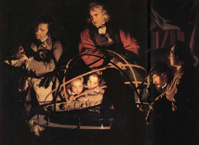 Joseph wright of derby A Philosopher giving a Lecture on the Orrery